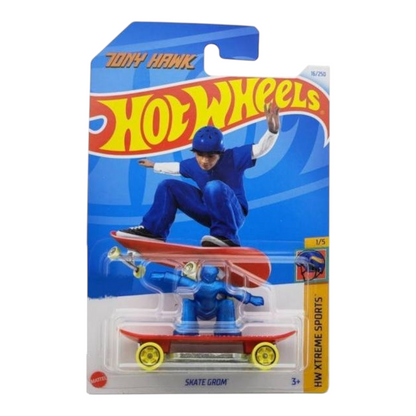 Patineta Rojo Skater HOT WHEELS