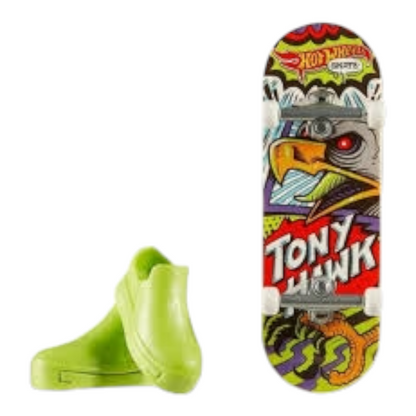 Patineta Para Dedos Con Tenis Finger Board HOT WHEELS