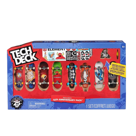 Pack 8 Tech Deck Skate 25 Aniversario Edicion Limitada