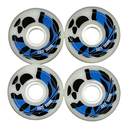Set Ruedas Azul Skate Conicas 56mm ANTIFASHION