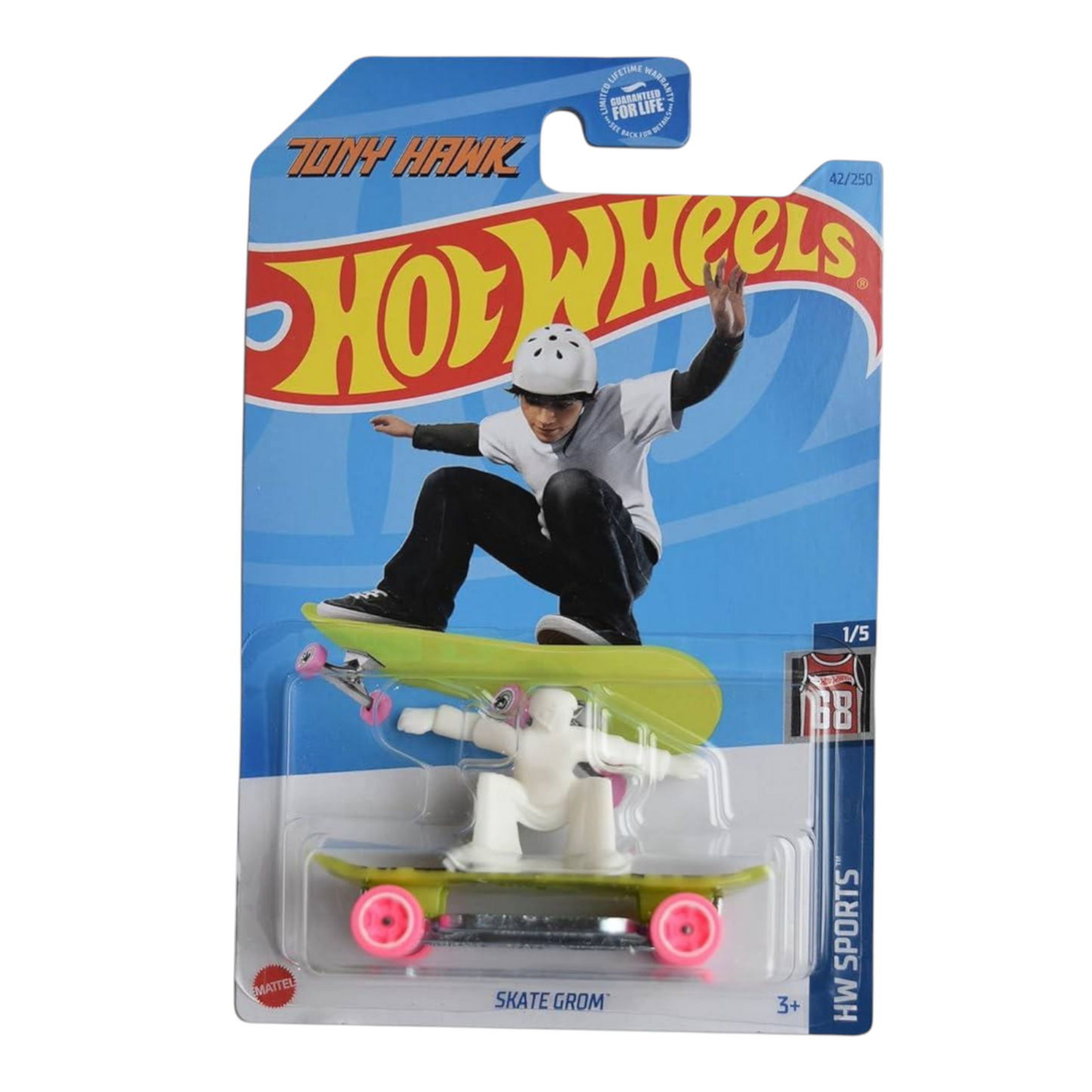Patineta Verde Skater HOT WHEELS