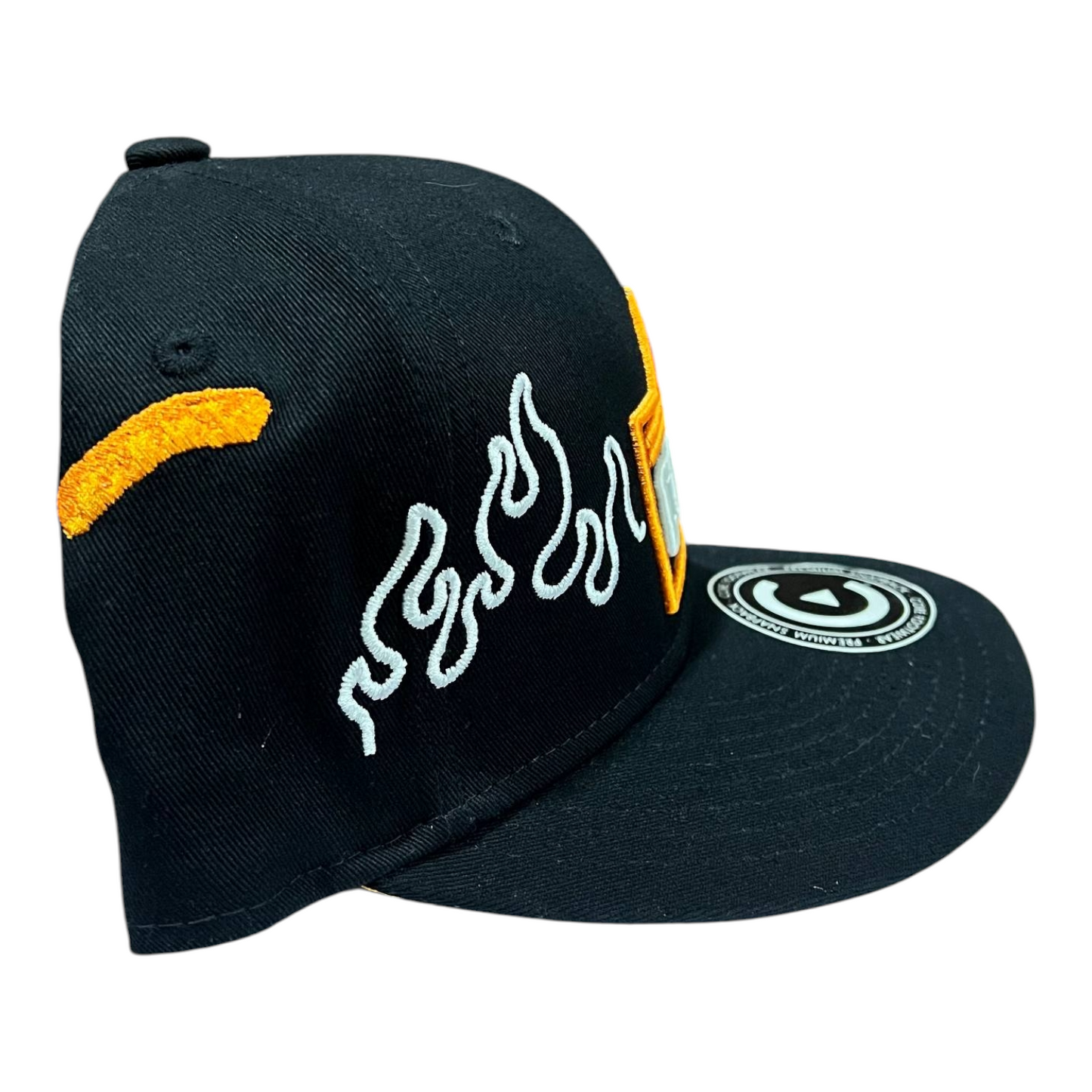 Gorra Negra Flamas CORE