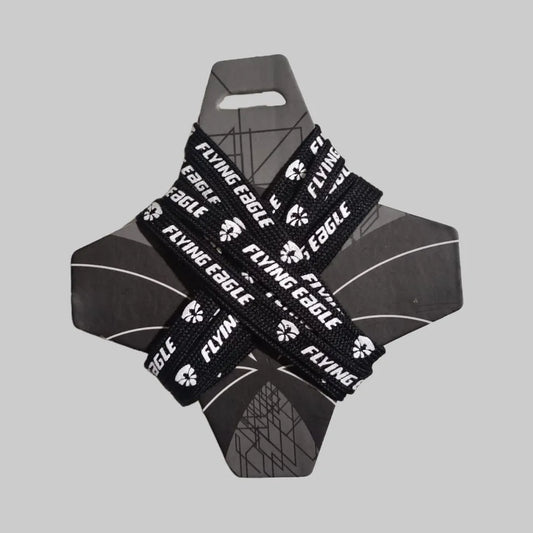 Par De Agujetas Impresion Negras Para Patines FLYING EAGLE
