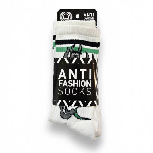 Calcetines Calaveras Fuego Antifashion 