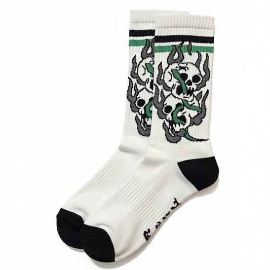Calcetines Calaveras Fuego Antifashion 