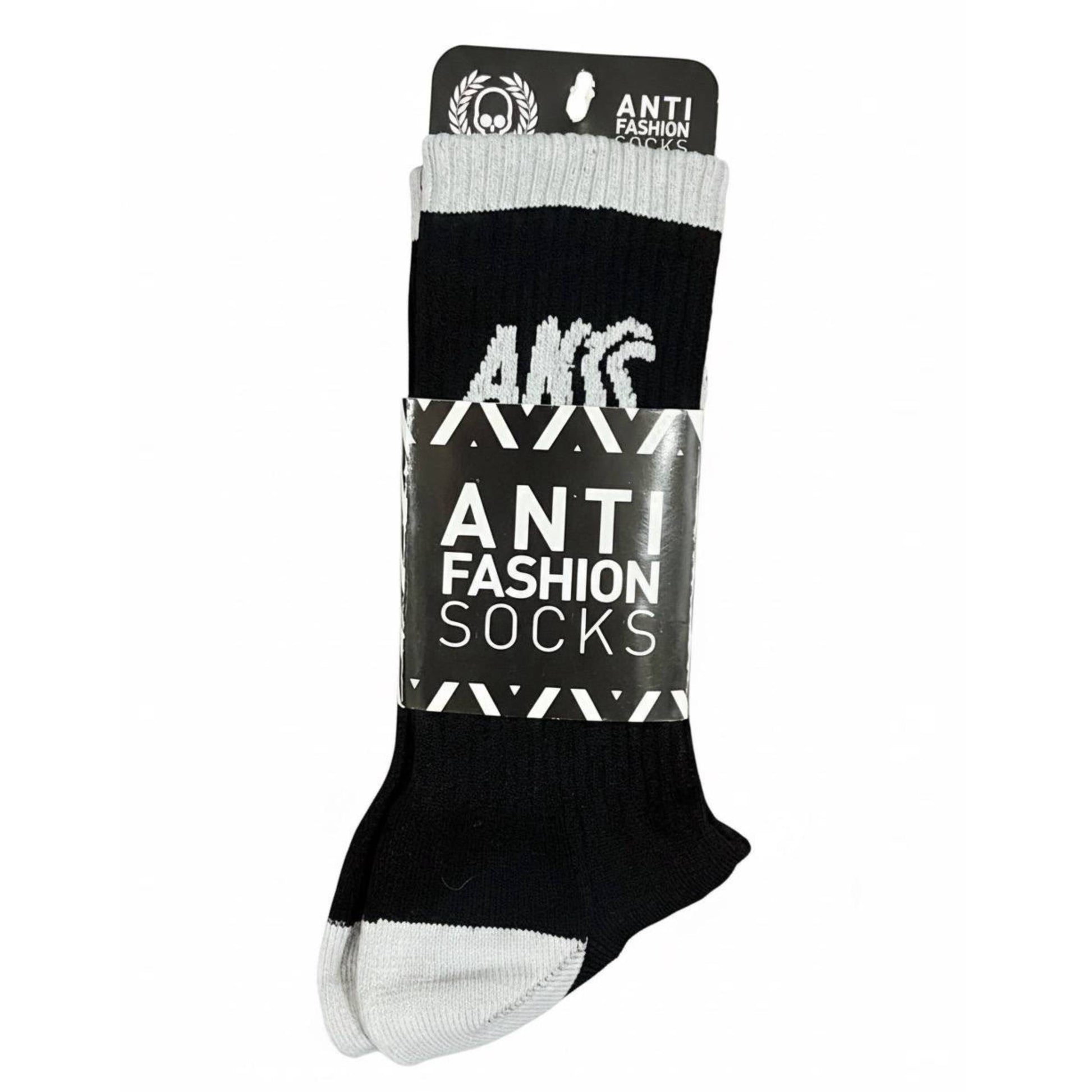 Calcetines Gris Distorsion Antifashion 