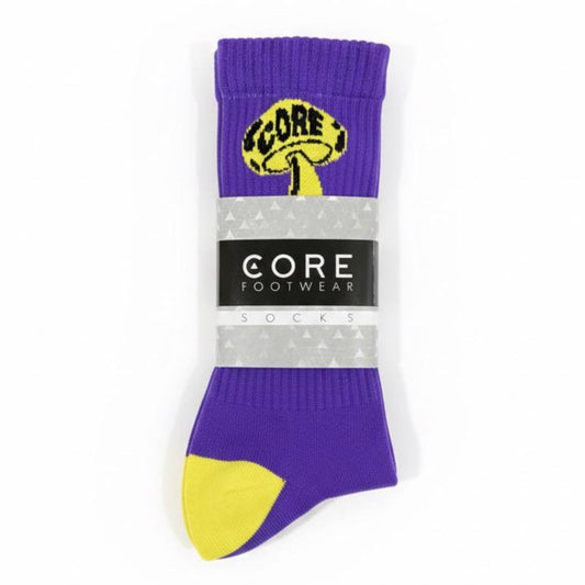 Calcetines Moradas Hongo Core
