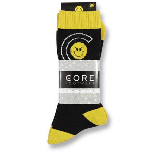 Calcetines Negras Carita Core