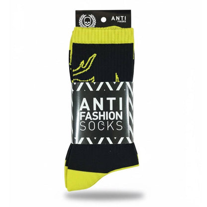 Calcetines Negras Dragon Antifashion 