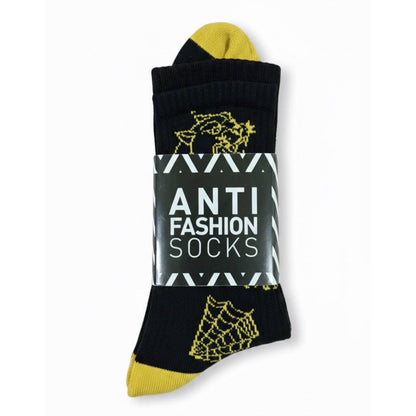 Calcetines Negras Serpiente Antifashion 