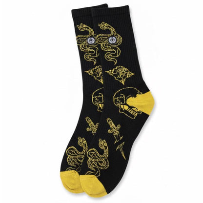 Calcetines Negras Serpiente Antifashion 