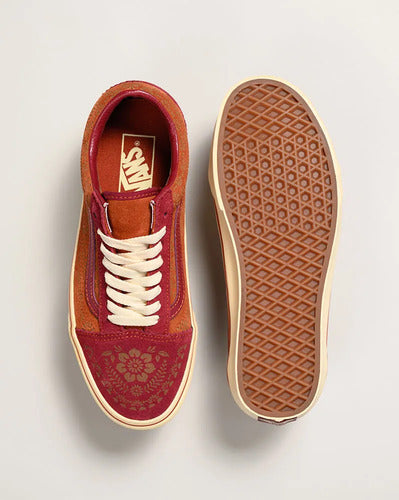 Tenis Edición Día De Muertos Papel Picado Old Skool VANS