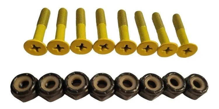 Tornillos Amarillos Para Skate ANTIFASHION