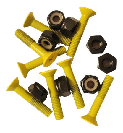 Tornillos Amarillos Para Skate ANTIFASHION
