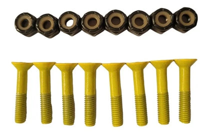 Tornillos Amarillos Para Skate ANTIFASHION