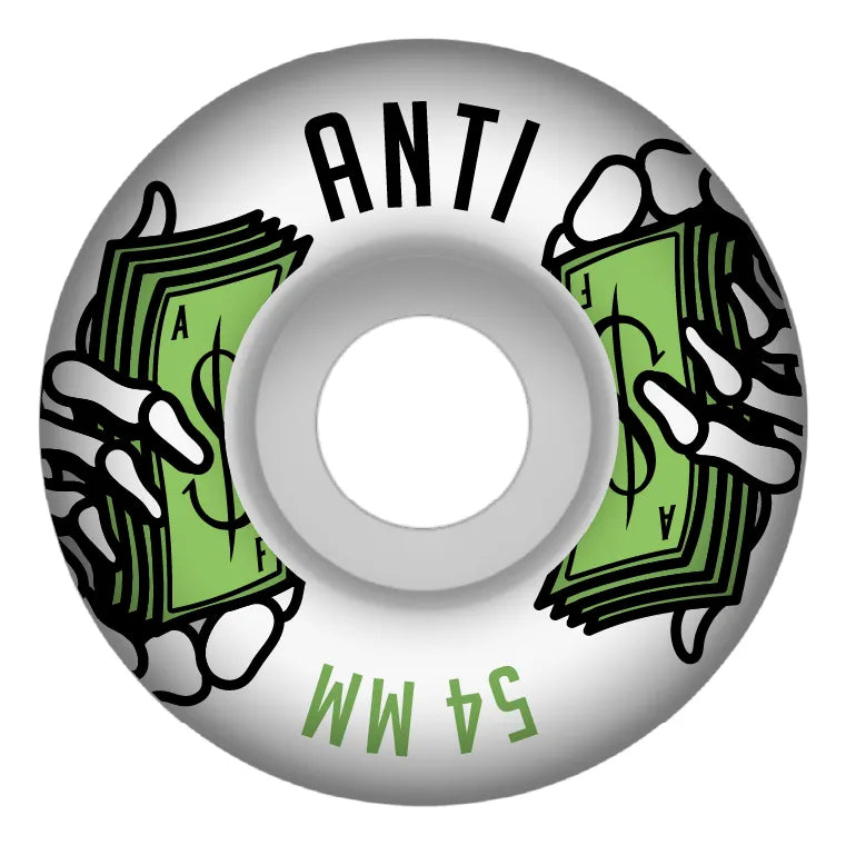 Set Ruedas Money Skate Conicas 54mm ANTIFASHION