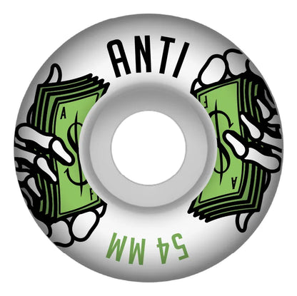 Set Ruedas Money Skate Conicas 54mm ANTIFASHION