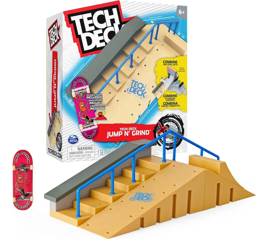 Set Rampas Tech Deck Skate Jump N Grind