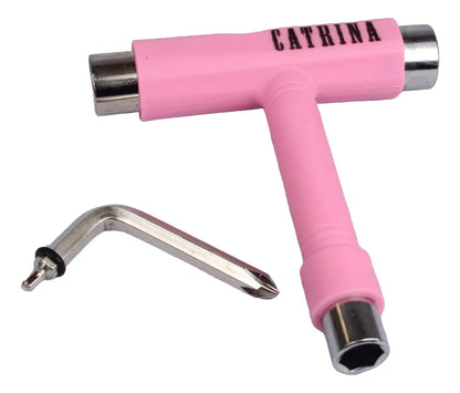 Llave T Rosa Herramienta Skate CATRINA