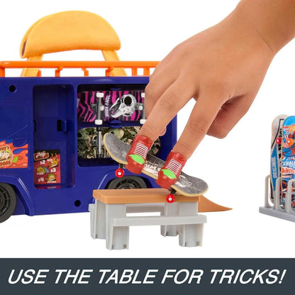 Set Skate Park Hot Wheels Finger Board Taco Truck