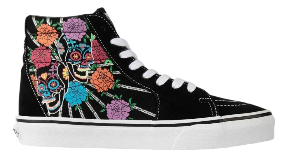 Tenis Dia De Muertos Calavera Neon VANS