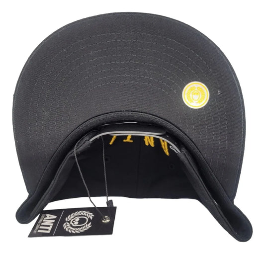 Gorra Negra Calavera Dorada ANTIFASHION
