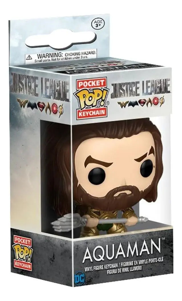 Llavero Aquaman Pocket Pop Keychain