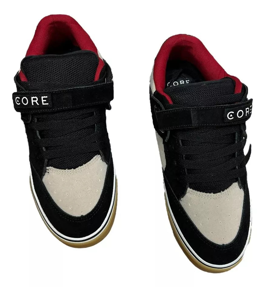 Tenis Pressure Black & White CORE