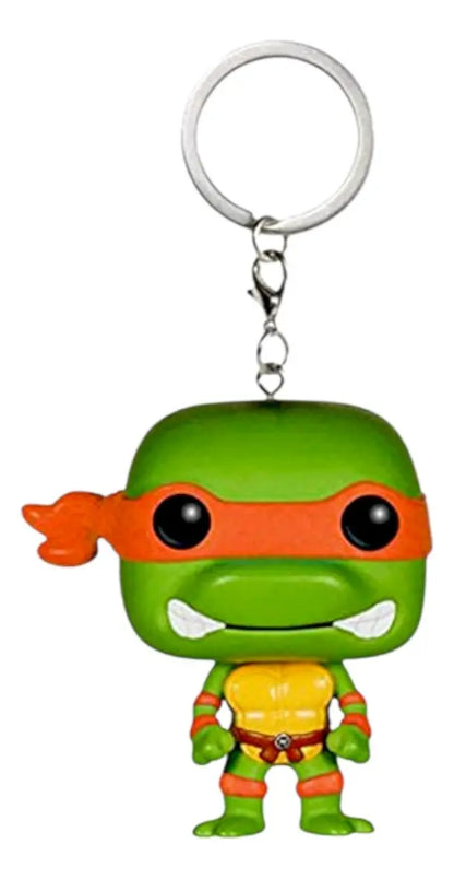 Llavero Tortuga Ninja Pop Keychain