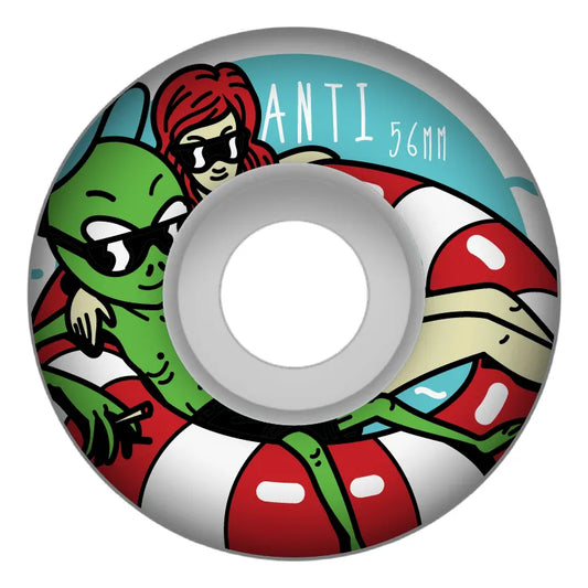 Set Ruedas Alien Skate Conicas 56mm ANTIFASHION