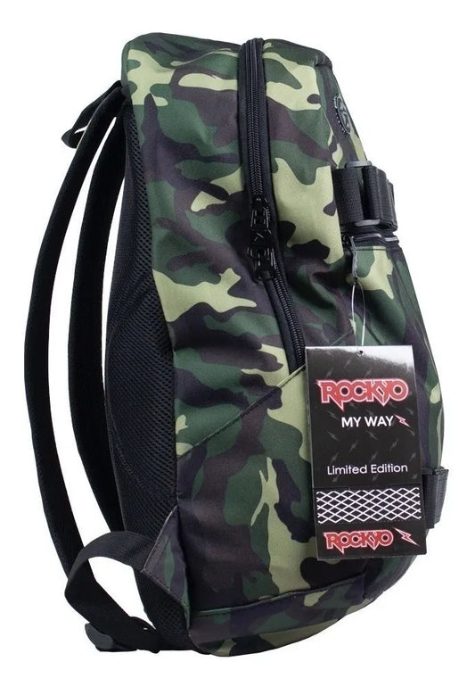 Mochila Skate Camuflaje ROCKYO