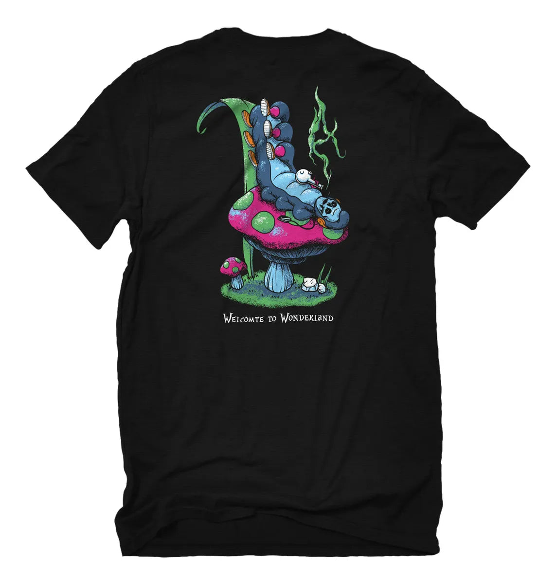 Playera Negra Wonderland ANTIFASHION