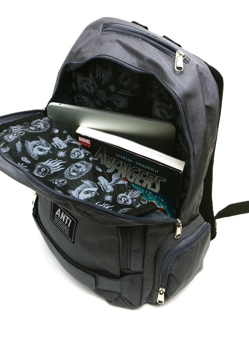 Mochila Skate Gris ANTIFASHION