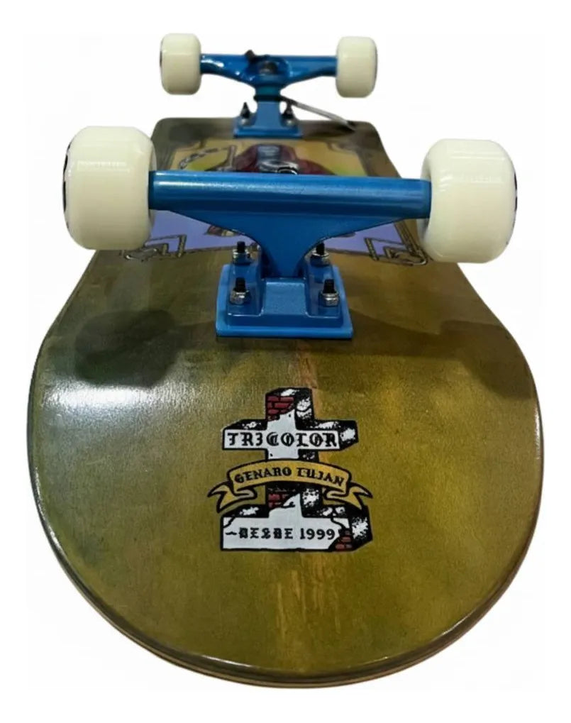 Patineta Parca Skate Profesional TRICOLOR