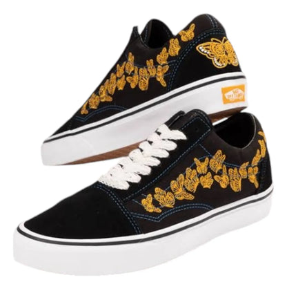Tenis Dia De Muertos Mariposa Monarca VANS