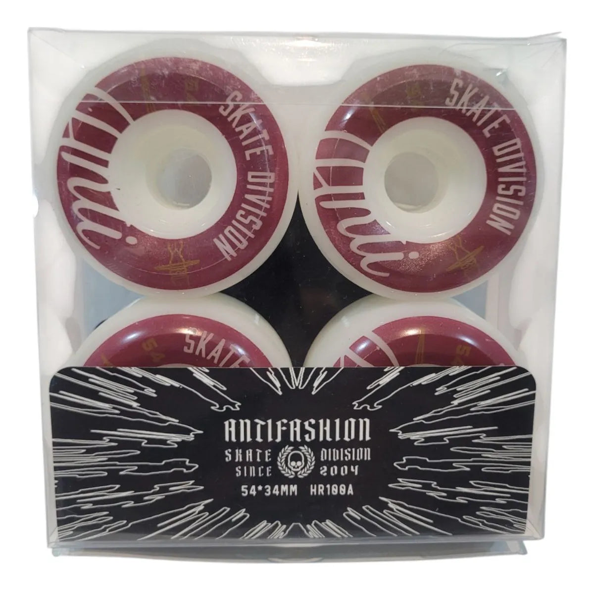 Set Ruedas Café Skate Conicas 54mm ANTIFASHION