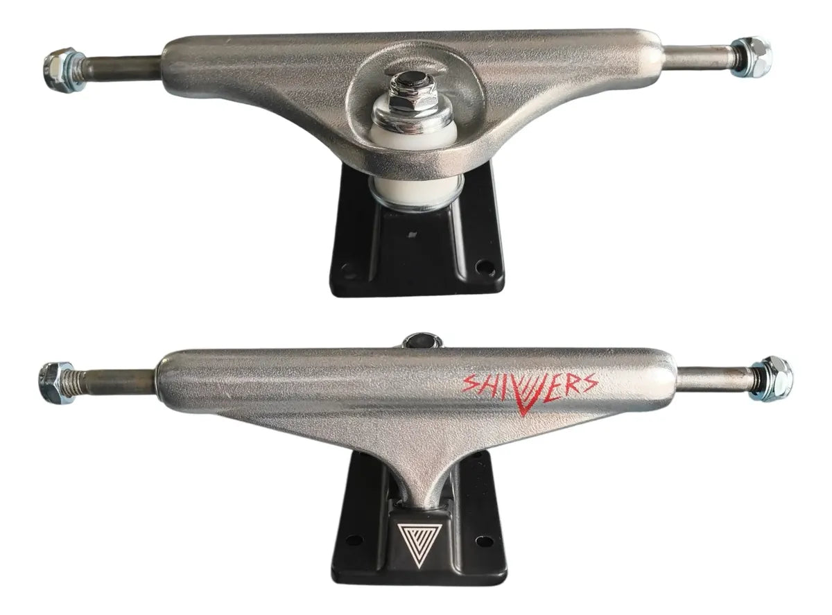 Trucks Negro/ Plata 149 Ejes Skate SHIVERS
