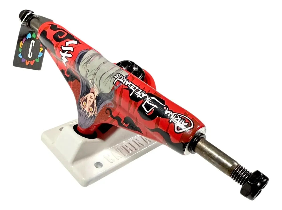 Trucks Rojos Anime 8" Para Skate CATRINA