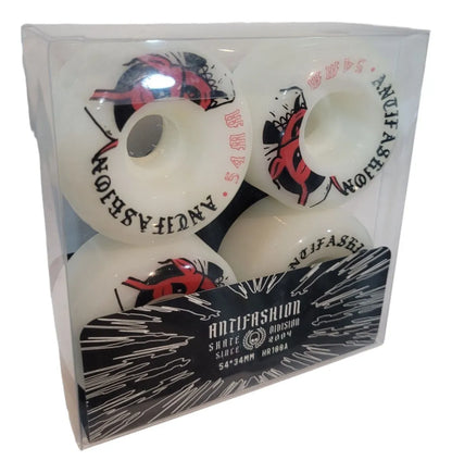 Set Ruedas Diablo Skate Conicas 54mm ANTIFASHION