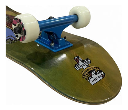 Patineta Parca Skate Profesional TRICOLOR