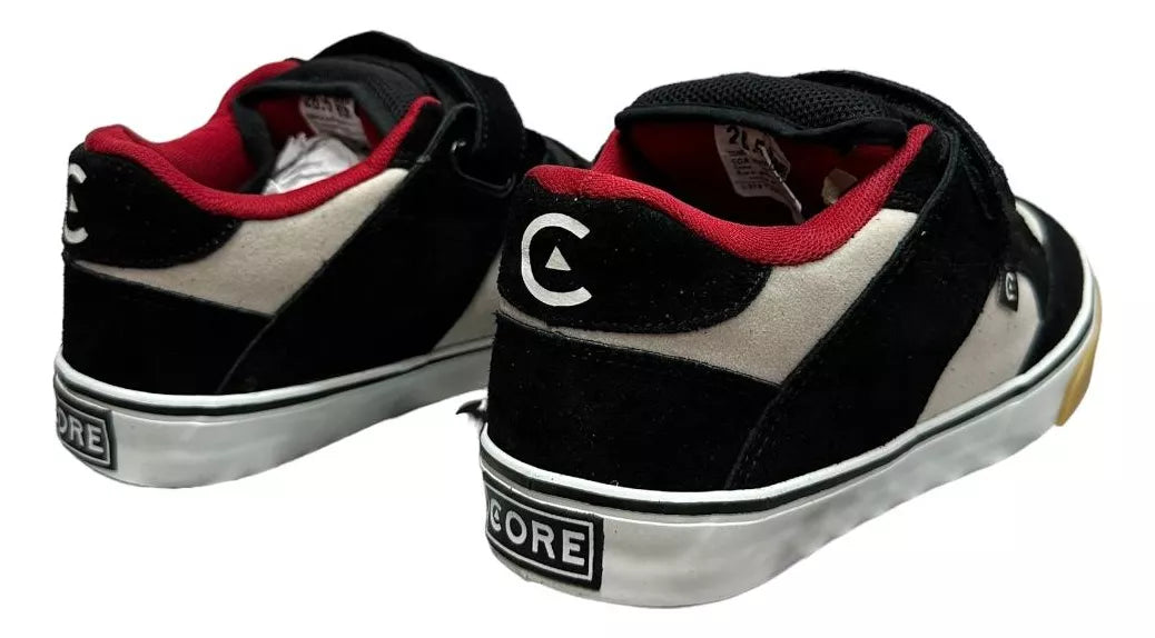 Tenis Pressure Black & White CORE