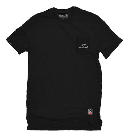 Playera Negra Wonderland ANTIFASHION