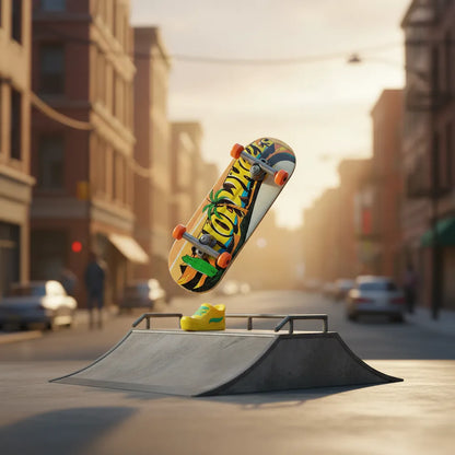 Patineta Para Dedos Con Tenis On Vacation Finger Board HOT WHEELS