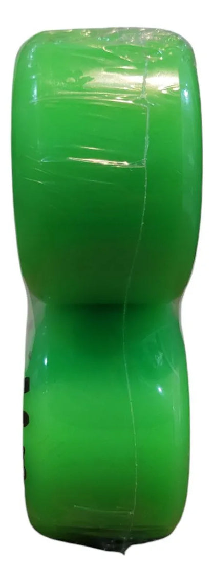 Set Ruedas Verdes Para Longboard 72mm Sweet Rocket