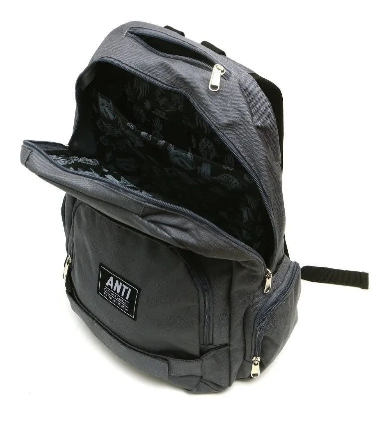 Mochila Skate Gris ANTIFASHION