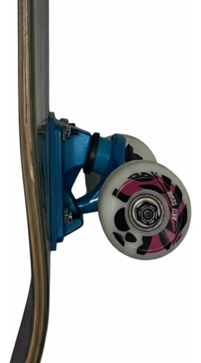 Patineta Parca Skate Profesional TRICOLOR