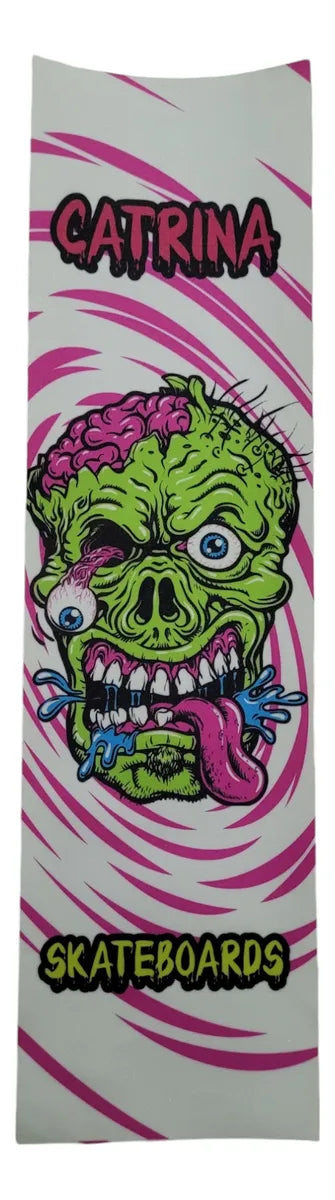Lija Pink Zombie Para Skate CATRINA