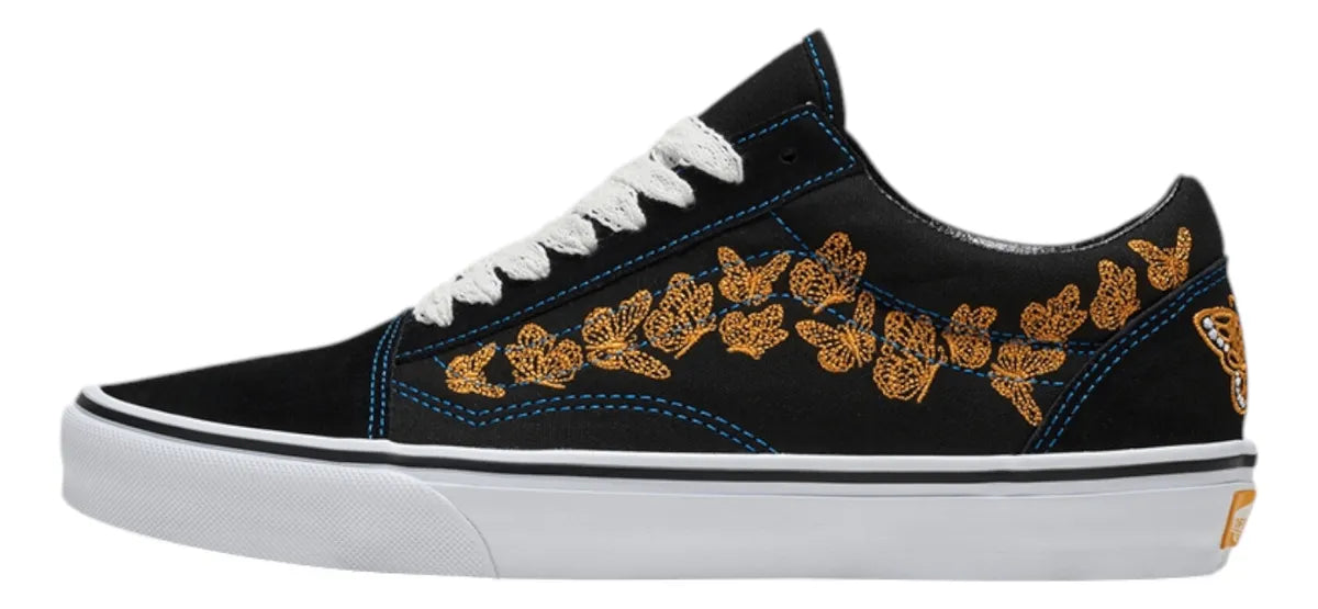 Tenis Dia De Muertos Mariposa Monarca VANS