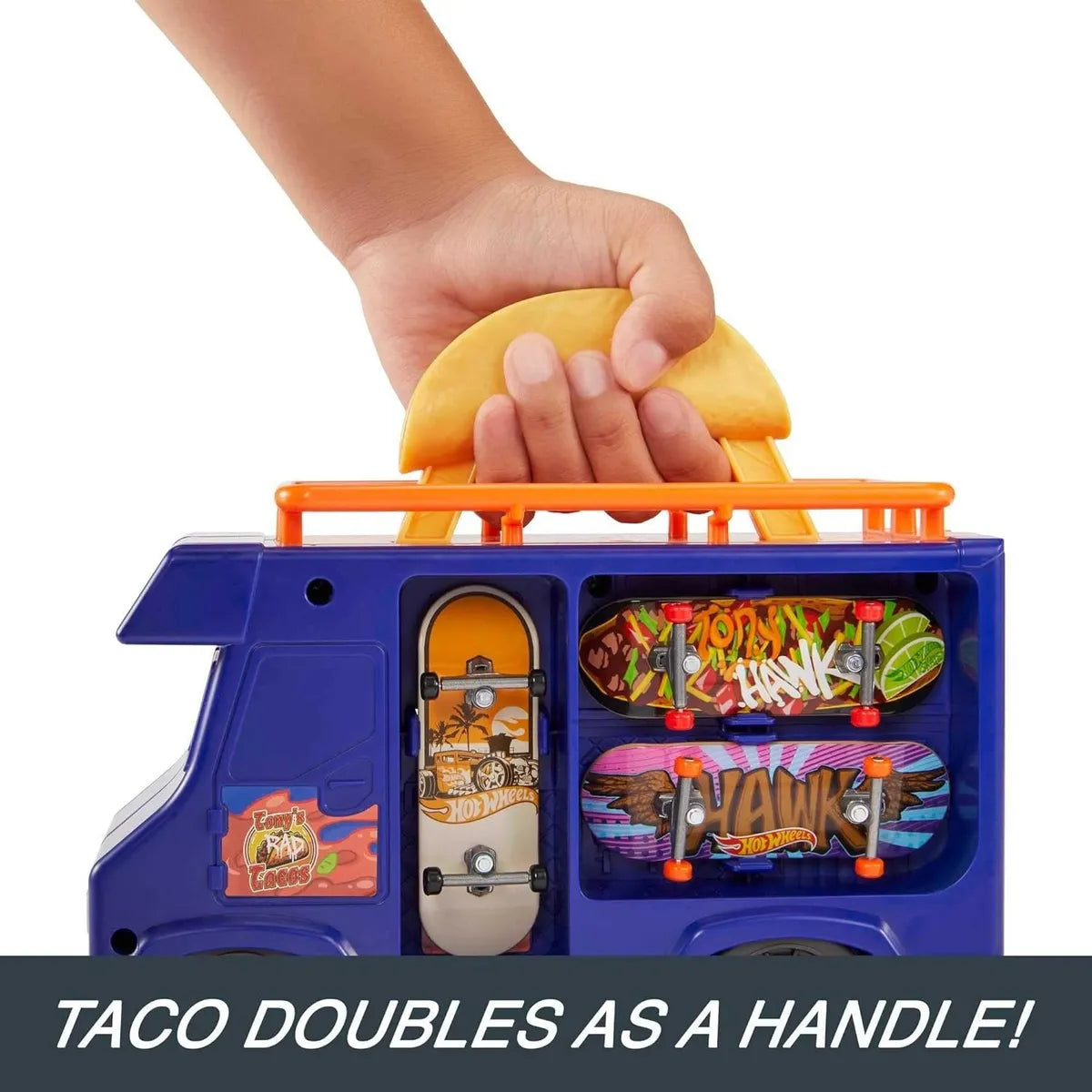 Set Skate Park Hot Wheels Finger Board Taco Truck