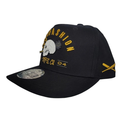 Gorra Negra Calavera Dorada ANTIFASHION